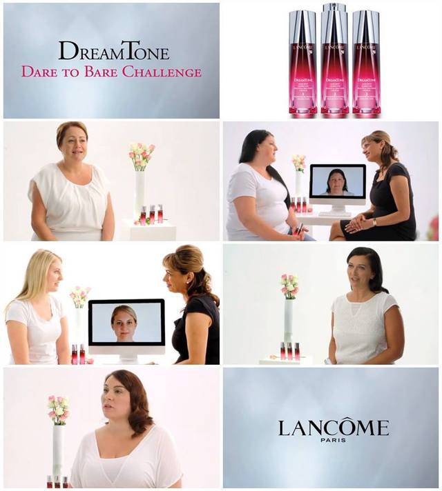 Lancome DreamTone campaign