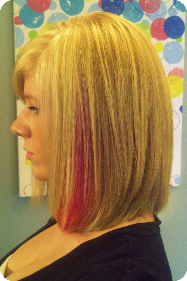 Blonde and Pink