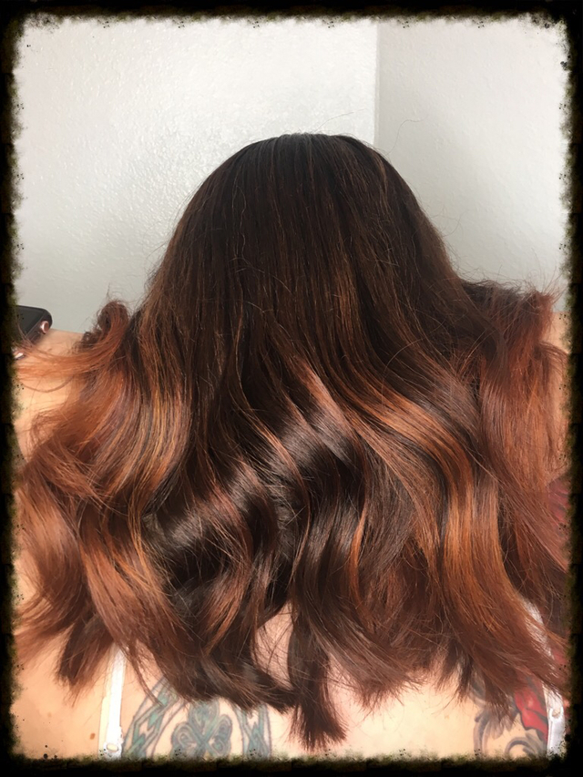 Copper and chocolate 
