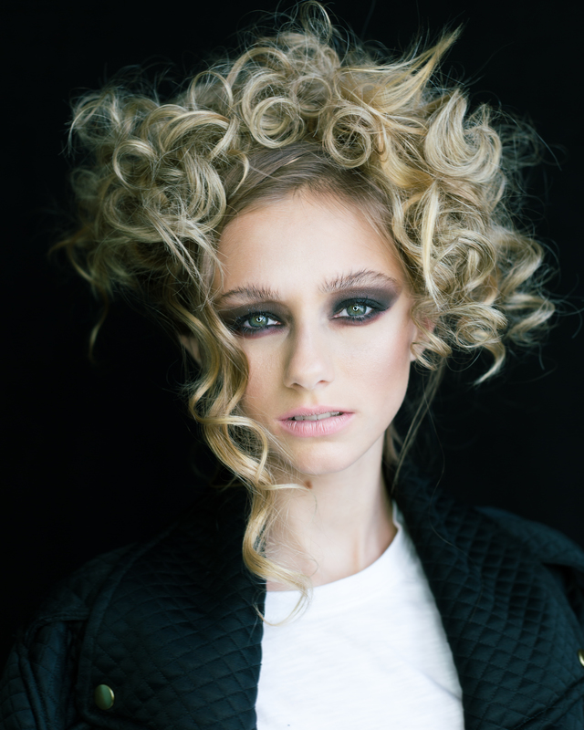 BANGSTYLE Exclusive Sky  Photography | Hayley Fawn Hall Hair | Matthew Tyldesley Make Up | Isidro Valencia  Model | Sky Humphries
