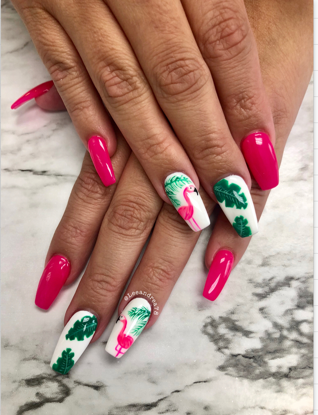 Tropical Nails Nailstyle House Of Nail Inspiration