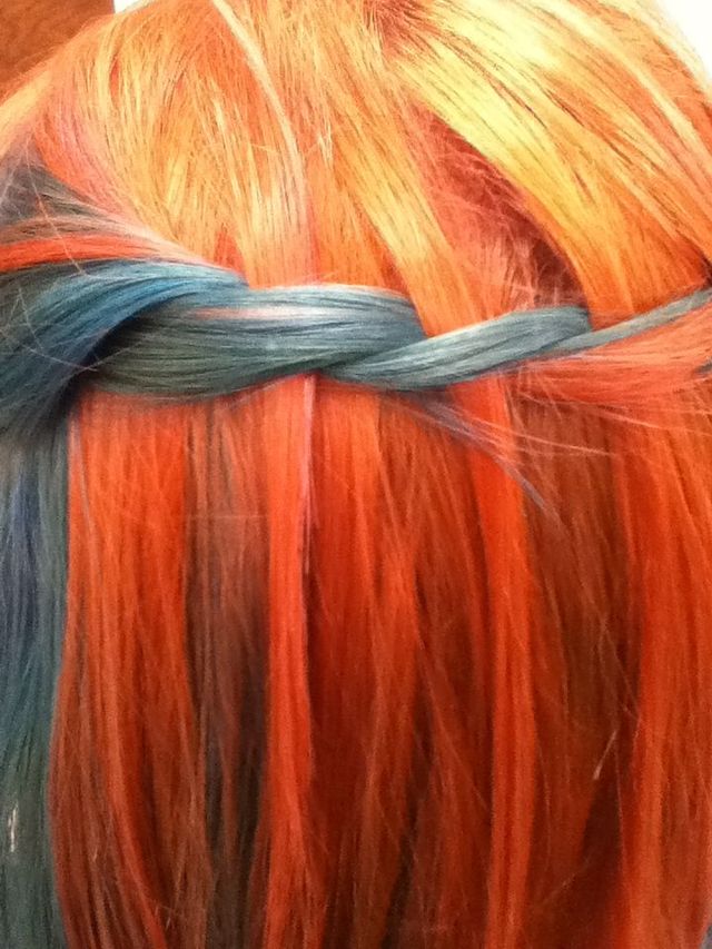 Coloured braid