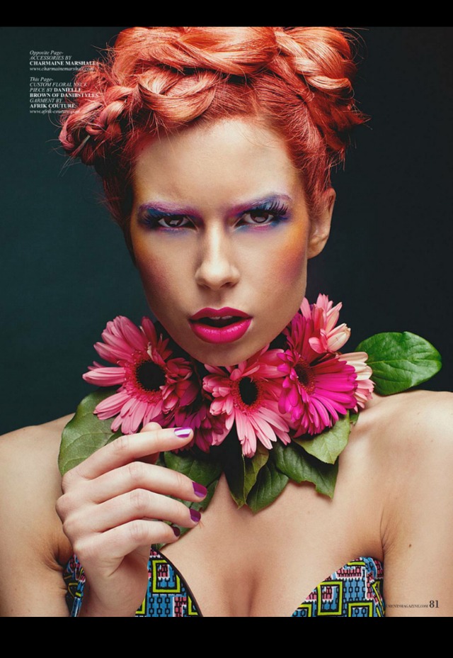 "Ferae Naturae"  Ell?ments Magazine March 2014 Hair &amp; Makeup: Walter Fuentes, Photo: Nicolette Mollet
