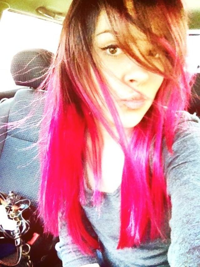 Fresh pink Hair