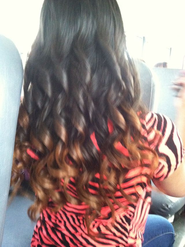 Kavia's hair (: #curly
