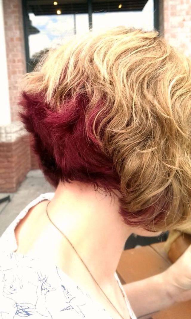 Paul Mitchell the color - VR violet/red with Red PM Color Shot