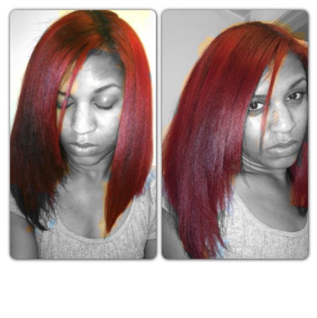 Red natural Hair
