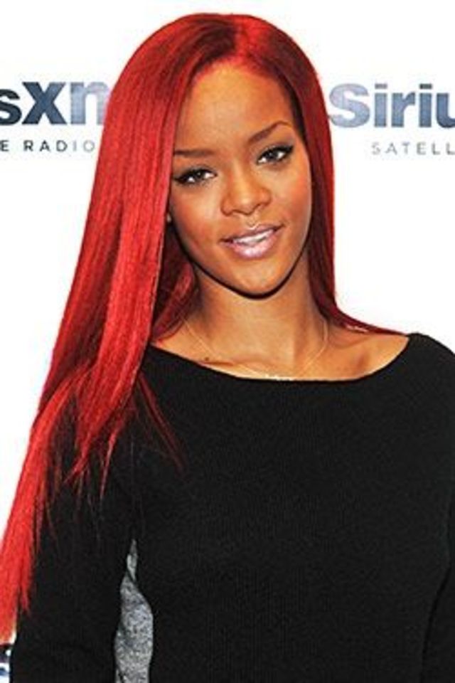 Rihanna red