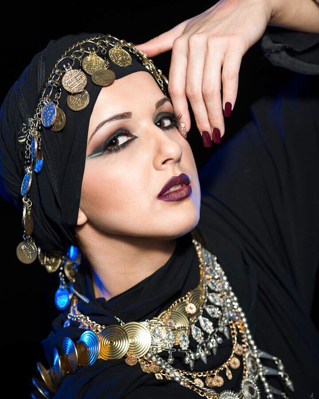 Makeup, concept, wardrobe by me. Photo by Bary Cepek. Model Elma Hadzic