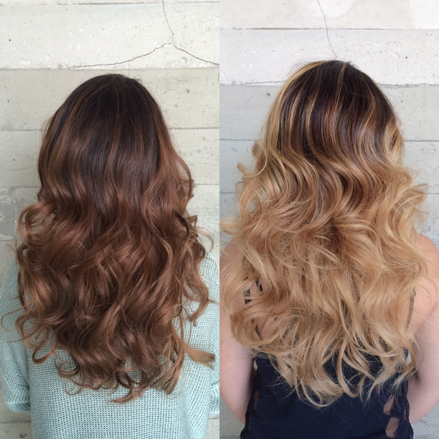Year long process for healthy blonde