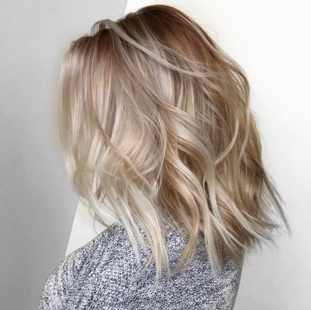 Shiny, shadowed root smudge - Bangstyle - House of Hair Inspiration