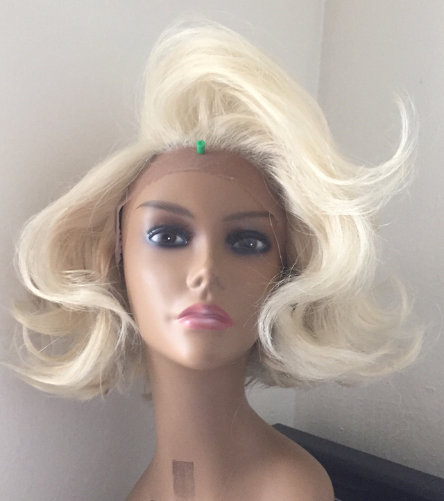 Yesterdays wig making for an up n coming editorial 