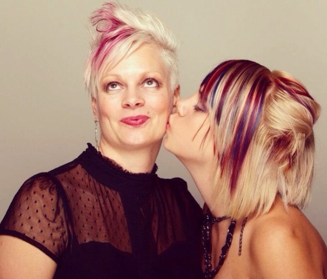 A kiss