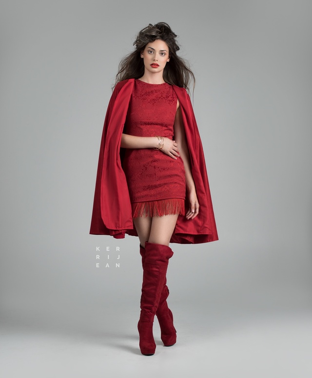 Fall red editorial