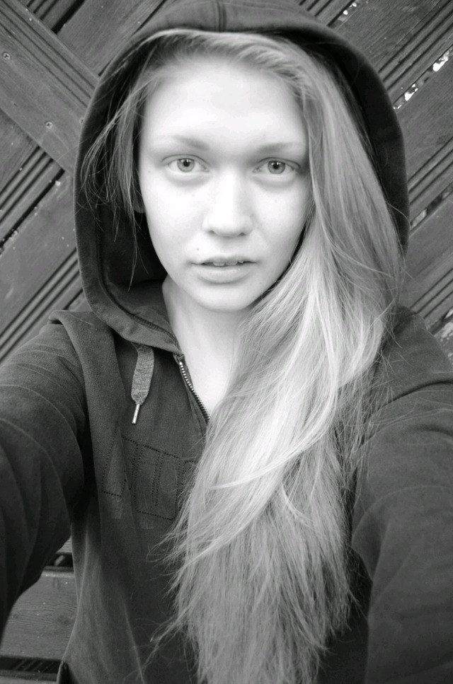 blonde hair