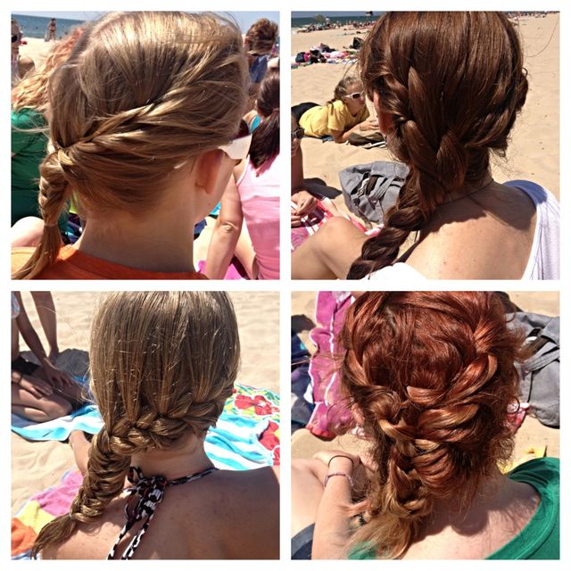 boho beach braids