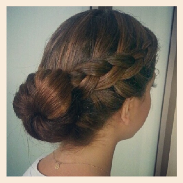 braid and updo