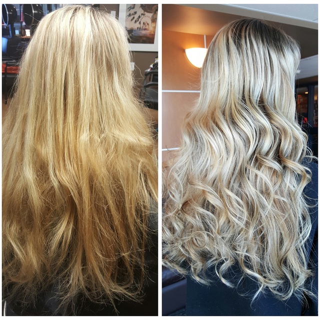 Shadow root, fresh balayage and toning all while keeping the health of ...