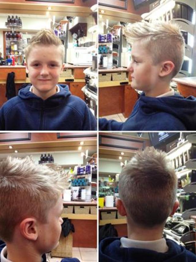 The four views of a styled cut.