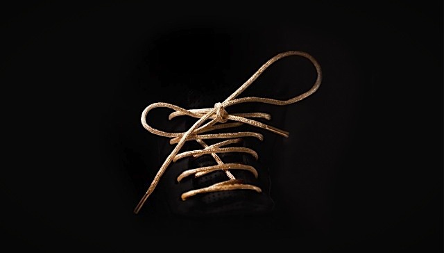 Gold Shoelaces