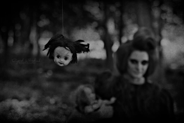 Darker side of dolls photo shoot 