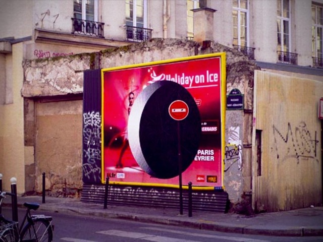 French Artist Ox Billboard Take Over