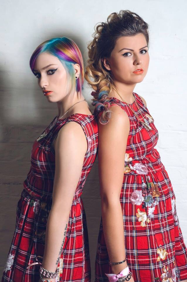 Photography - Mark Kidsley/ Hair - Chloe Hamilton/ Models - Kohtoni alternative uk & Georgina Harnden 