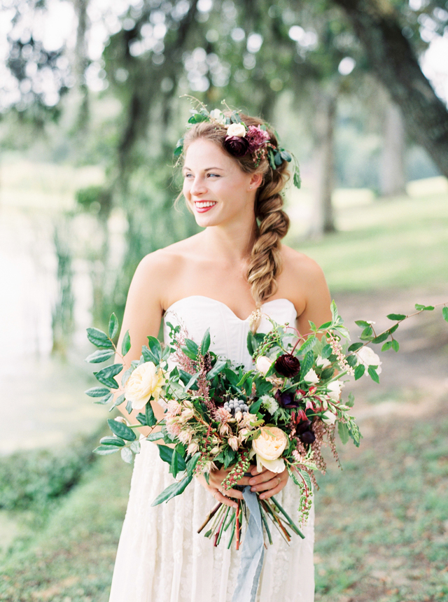 Boho bridal