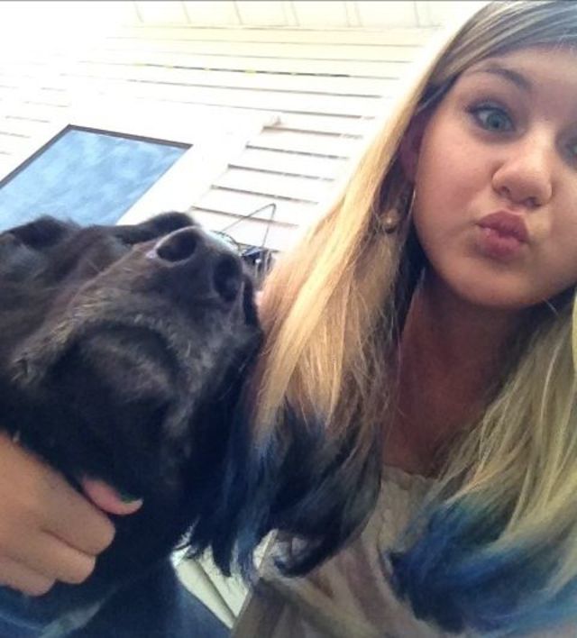 dip dye with my puppy