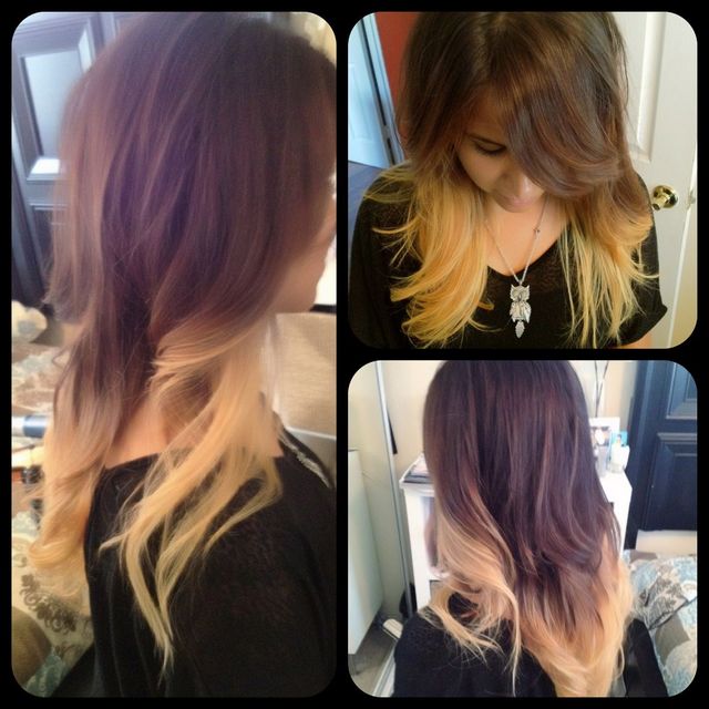 dramatic ombre
