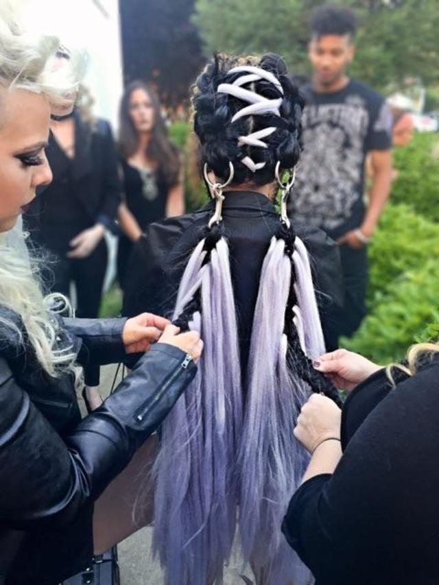 Hair Show Model