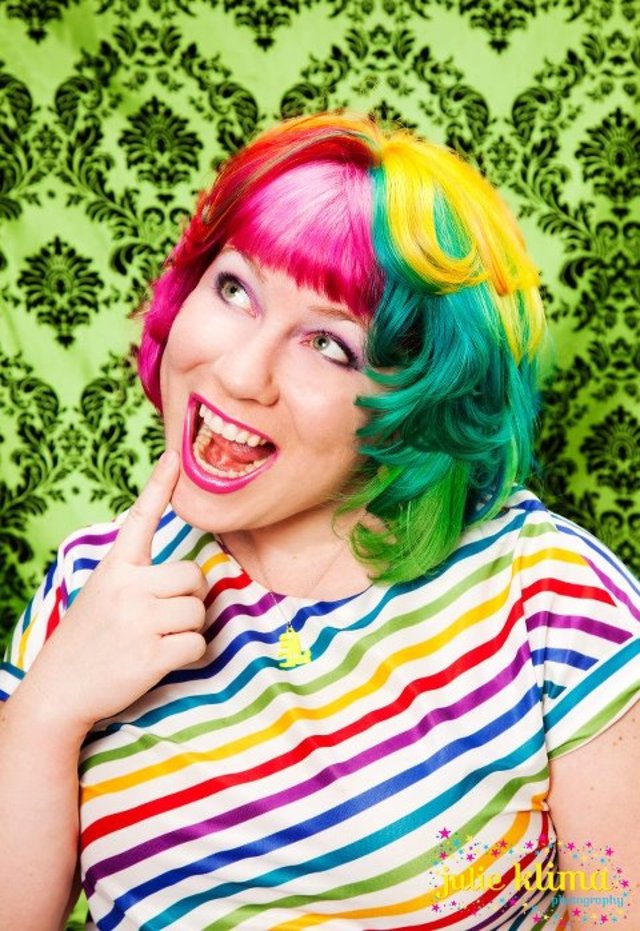 Rainbow Hair for Queen Skittles