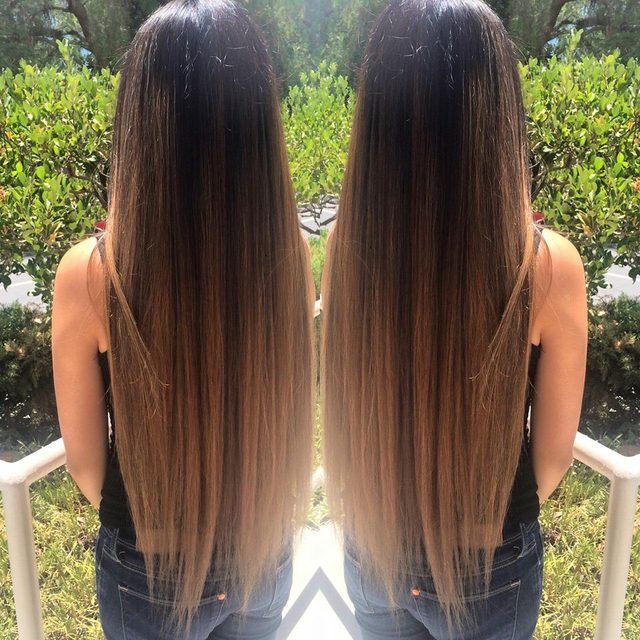 Long ombre