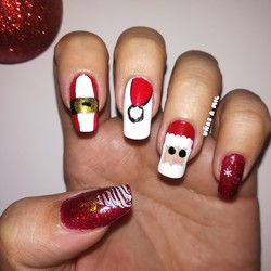 Re sized ec220777f2f78753f62f uc3b1as a mil blog disec3b1o decoracion uc3b1as nail art manicura navidad papa noel stamping konad born pretty store 1