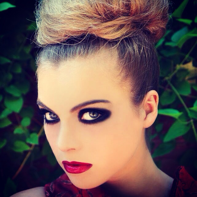 Photo by Amber Lu, hair makeup by Kashmir.  Model-Elizabeth benn