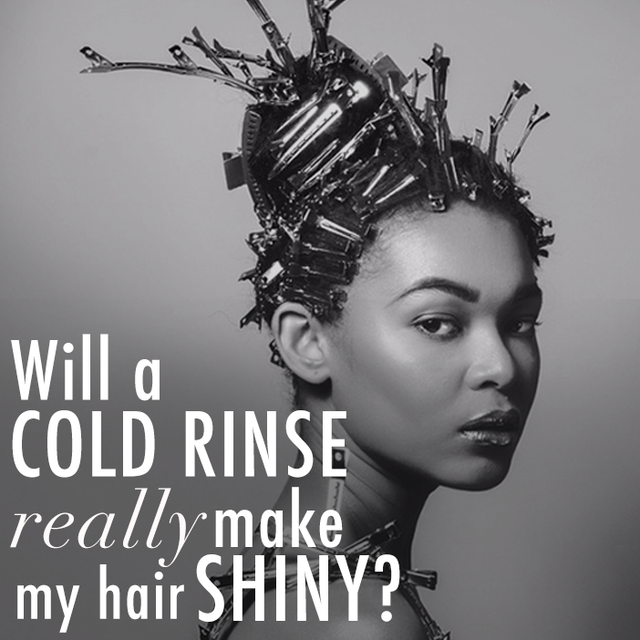 Will a cold water rinse really make my hair shiny? - Bangstyle - House of  Hair Inspiration