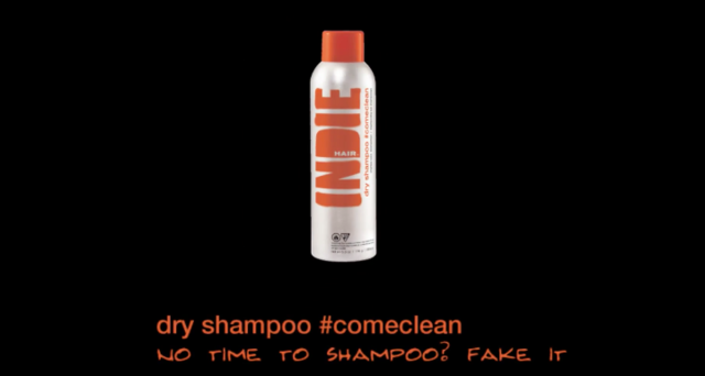 INDIE HAIR dry shampoo #comeclean