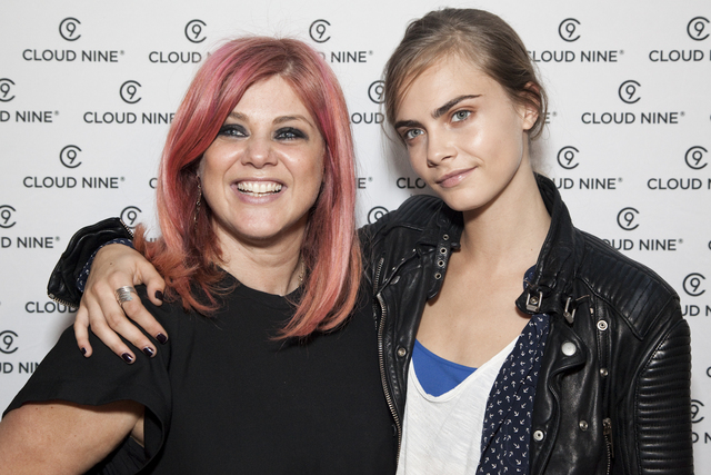 Backstage with Cara Delvigne