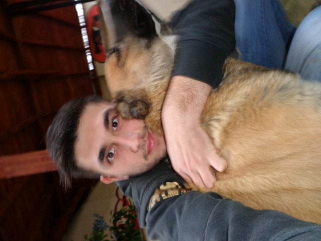 me and my dog