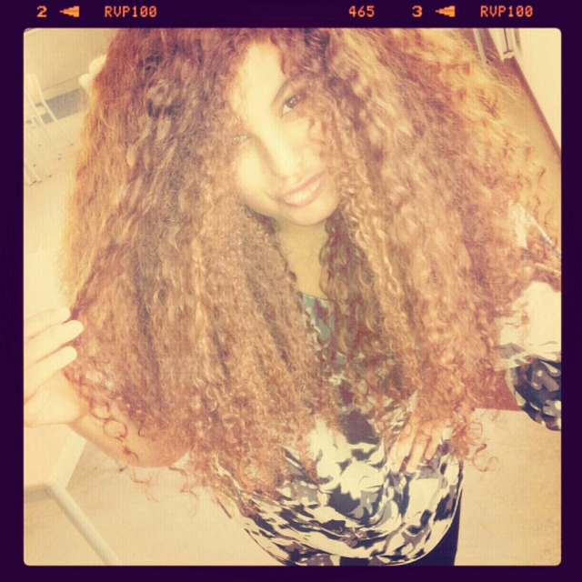 #me #curly #hair