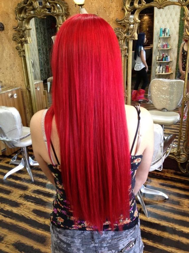 mermaid red