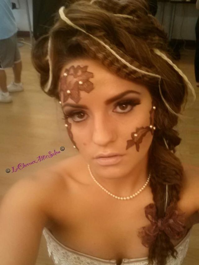 modern Victorian make-up Lindsey Garcia  hair Deziree R. Juarez