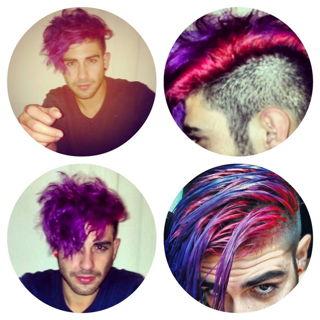 my hair collage