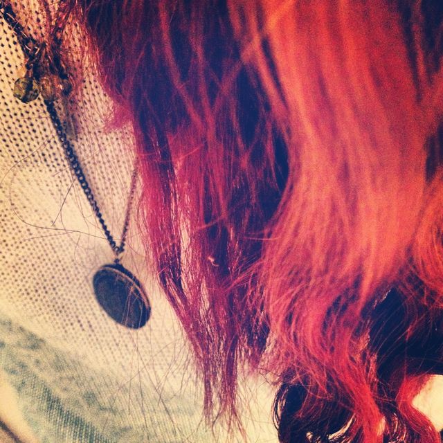 my red-ish hair