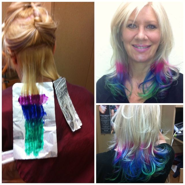 punky ombre