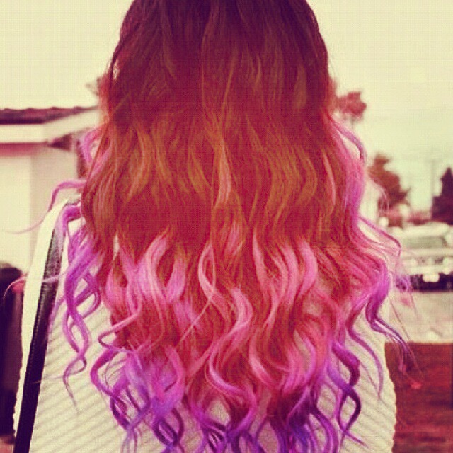 purple hair