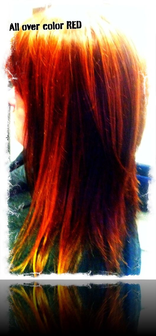 red ombre 