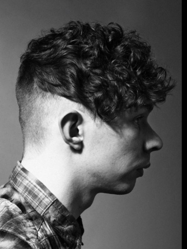 side view of extreme gents haircut