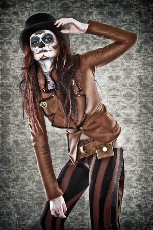 steampunk/Day of the Dead