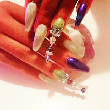 Glitter Jay's Nails